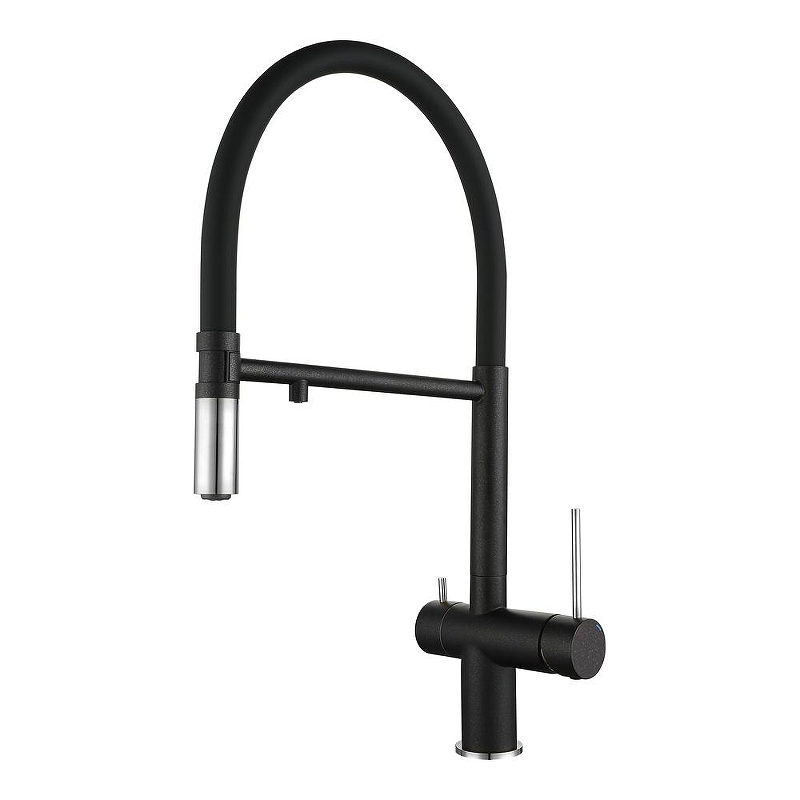 Смеситель для кухни Rivelato Adria 1523517 antracite cromo 