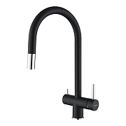 Смеситель для кухни Rivelato Trevi 2433505 antracite cromo цвет Антрацит Хром