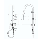 Смеситель для кухни Rivelato Asti 3972500 cromo цвет Хром-2