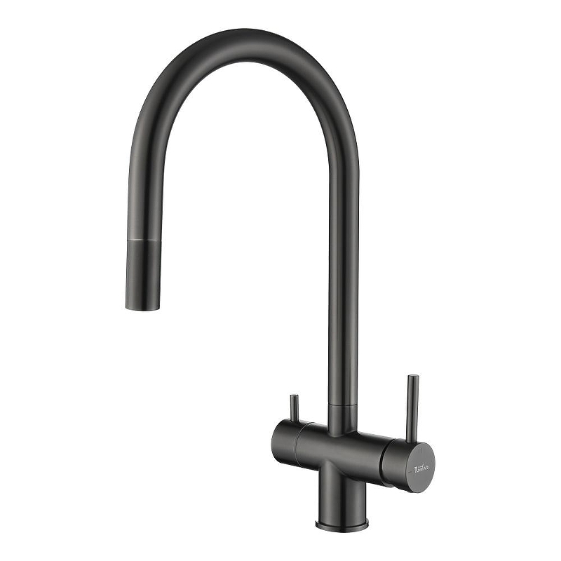 Смеситель для кухни Rivelato Trevi 2433505 PVD black 