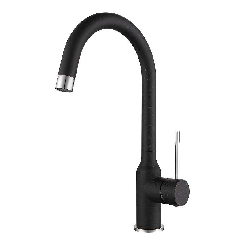 Смеситель для кухни Rivelato Garda 1923502 nero cromo 