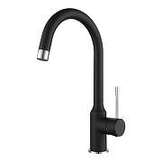 Смеситель для кухни Rivelato Garda 1923502 nero cromo цвет Черный Хром