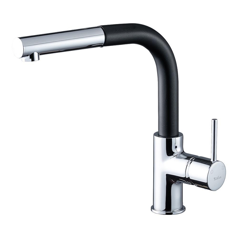 Смеситель для кухни Rivelato Ledro 9022208 antracite cromo 