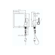 Смеситель для кухни Rivelato Ledro 9022203 topazio cromo цвет Хром Топаз-2