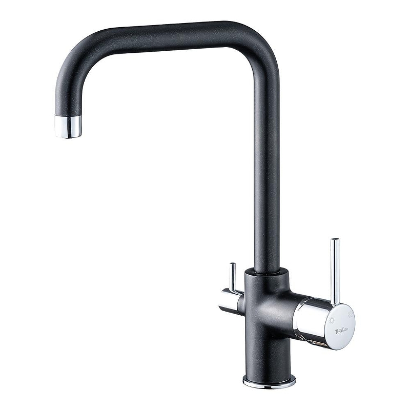 Смеситель для кухни Rivelato Tovel 9025208 antracite cromo 