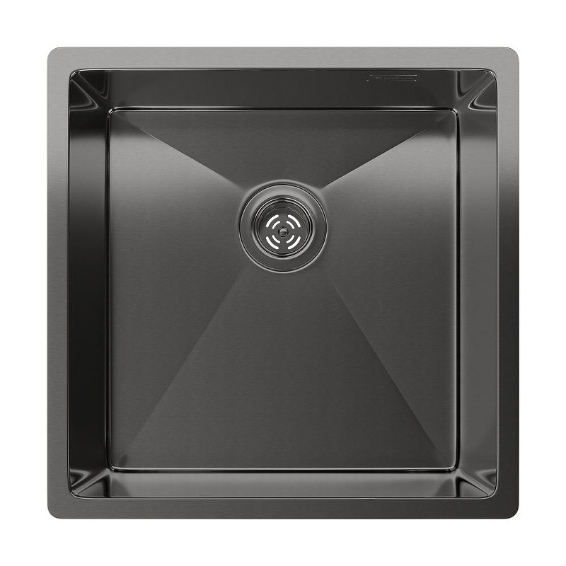 Кухонная мойка Rivelato Rinox 44 4444 UN PVD black 