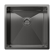 Кухонная мойка Rivelato Rinox 44 4444 UN PVD black цвет Черный