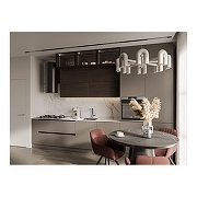 Кухонная мойка Rivelato Rinox 44 4444 UN PVD black цвет Черный-1