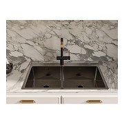 Кухонная мойка Rivelato Rinox 80 8050 B2 PVD black цвет Черный-2