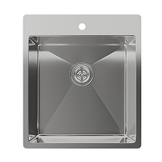 Кухонная мойка Rivelato Rinox 44 4450 цвет Нержавеющая сталь
