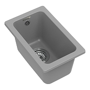 Кухонная мойка Rivelato Berkana BK-25 BK-25 grigio metallizzato цвет Серый металлик-1