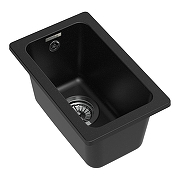 Кухонная мойка Rivelato Berkana BK-25 BK-25 nero цвет Черный-1