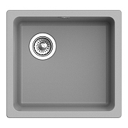 Кухонная мойка Rivelato Berkana BK-45 BK-45 grigio metallizzato цвет Серый металлик