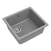 Кухонная мойка Rivelato Berkana BK-45 BK-45 grigio metallizzato цвет Серый металлик-1