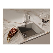 Кухонная мойка Rivelato Berkana BK-45 BK-45 grigio metallizzato цвет Серый металлик-2