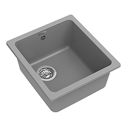 Кухонная мойка Rivelato Berkana BK-35 BK-35 grigio metallizzato цвет Серый металлик-1