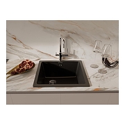 Кухонная мойка Rivelato Berkana BK-45 BK-45 nero цвет Черный-2