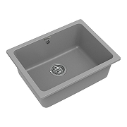 Кухонная мойка Rivelato Berkana BK-50 BK-50 grigio metallizzato цвет Серый металлик-1