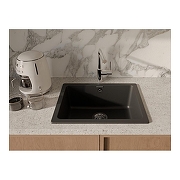 Кухонная мойка Rivelato Berkana BK-50 BK-50 nero цвет Черный-2