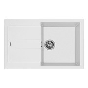 Кухонная мойка Rivelato Lumo 78 LM-7850 Bianco цвет Белый