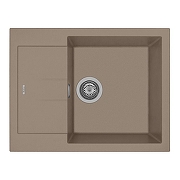 Кухонная мойка Rivelato Lumo 65 LM-6550 Tartufo цвет Коричневый