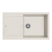 Кухонная мойка Rivelato Lumo 86 LM-8650 Gelsomino цвет Молочный