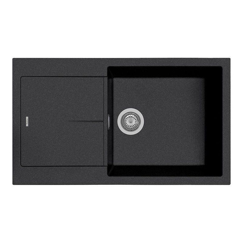 Кухонная мойка Rivelato Lumo 86 LM-8650 Nero opaco 