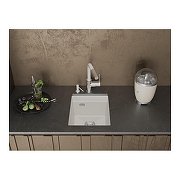 Кухонная мойка Rivelato Lino 35 LN-354 brina цвет Иней-2