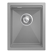 Кухонная мойка Rivelato Lino 35 LN-354 grigio metallizz цвет Серый металлик