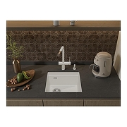 Кухонная мойка Rivelato Lino 45 LN-454-L brina цвет Иней-2