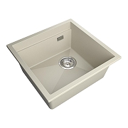 Кухонная мойка Rivelato Lino 45 LN-454-R beige scuro цвет Темно-бежевый-1