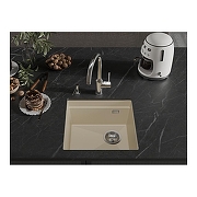 Кухонная мойка Rivelato Lino 45 LN-454-R beige scuro цвет Темно-бежевый-2