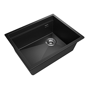 Кухонная мойка Rivelato Lino 55 LN-554-R antracite цвет Антрацит-1