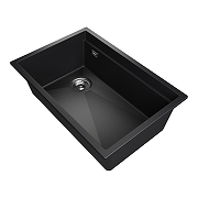 Кухонная мойка Rivelato Lino 65 LN-654-L nero цвет Черный-1