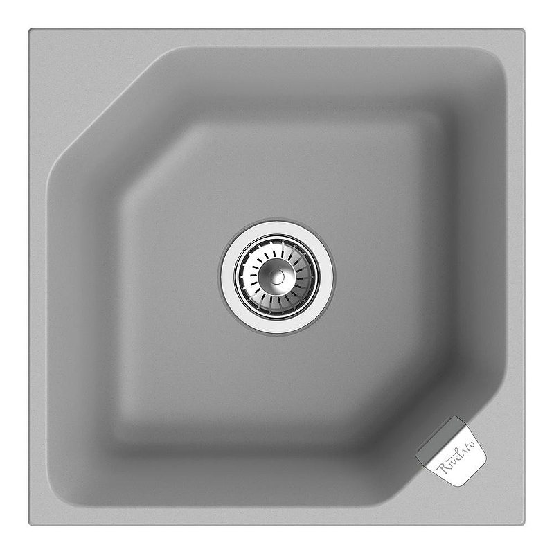 Кухонная мойка Rivelato Locus LS-50 LS-50 grigio metallizzat 