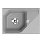 Кухонная мойка Rivelato Locus LS-75 LS-75 grigio metallizzat цвет Серый металлик