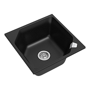 Кухонная мойка Rivelato Locus LS-50 LS-50 nero цвет Черный-1