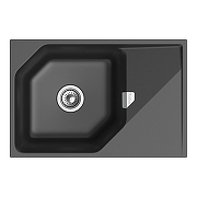 Кухонная мойка Rivelato Locus LS-75 LS-75 antracite цвет Антрацит