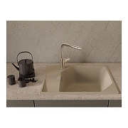 Кухонная мойка Rivelato Locus LS-65 LS-65 beige scuro цвет Темно-бежевый-2