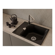 Кухонная мойка Rivelato Locus LS-65 LS-65 nero цвет Черный-2