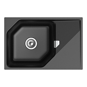 Кухонная мойка Rivelato Locus LS-75 LS-75 nero цвет Черный