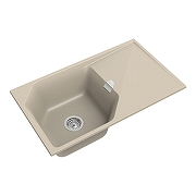 Кухонная мойка Rivelato Locus LS-85 LS-85 beige scuro цвет Темно-бежевый-1