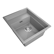 Кухонная мойка Rivelato Nobile 54 NB-544-L grigio metallizz цвет Серый металлик-1