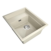 Кухонная мойка Rivelato Nobile 54 NB-544-L beige scuro цвет Темно-бежевый-1