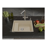 Кухонная мойка Rivelato Nobile 54 NB-544-L beige scuro цвет Темно-бежевый-2