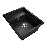 Кухонная мойка Rivelato Nobile 54 NB-544-L nero цвет Черный-1