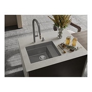 Кухонная мойка Rivelato Nobile 54 NB-544-R grigio metallizz цвет Серый металлик-2