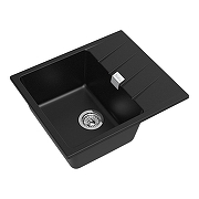 Кухонная мойка Rivelato Raum RM-58 RM-58 nero цвет Черный-1