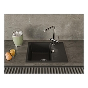 Кухонная мойка Rivelato Raum RM-58 RM-58 nero цвет Черный-2