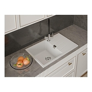 Кухонная мойка Rivelato Raum RM-78 RM-78 brina цвет Иней-2